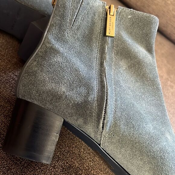 New Kurt Geiger London Elmer Block Heel Bootie Women’s Size 36.5 EU 6.5 US - Picture 13 of 15